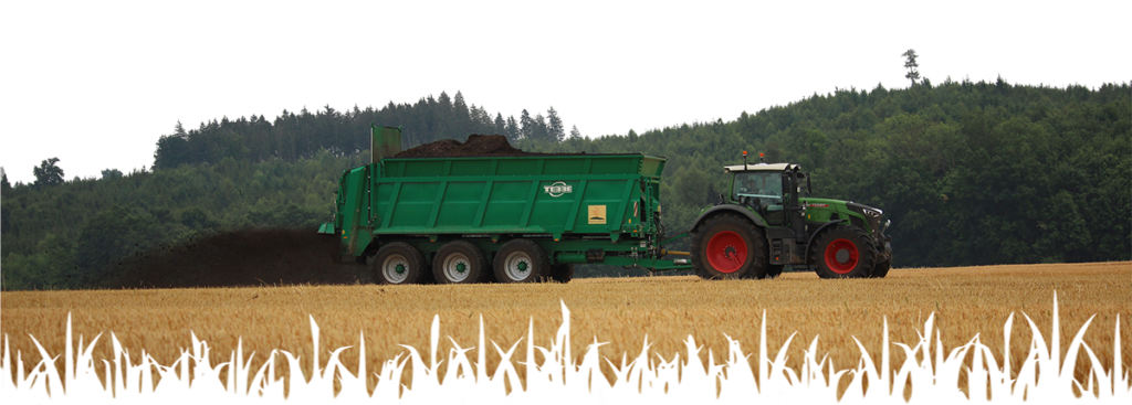 Biomasse Recycling bei Regensburg Hahn Kompost Recycling